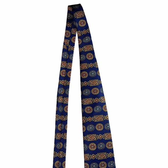 Christian Dior Cravate 1990's Vintage Emblem Tie - Picture 4 of 11